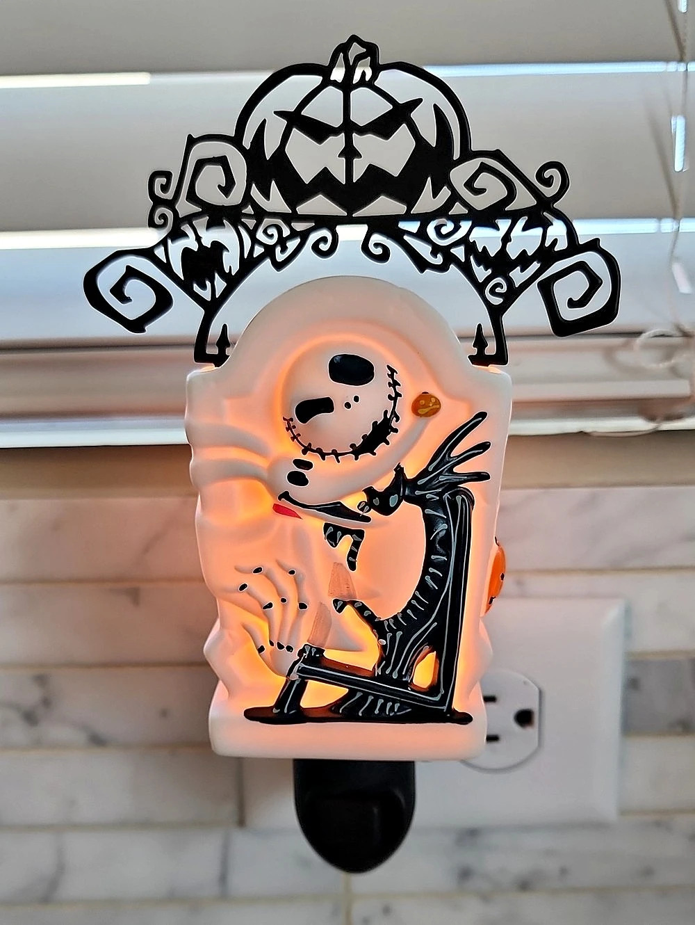 Scentsy Jack Skellington: Pumpkin King Warmer Holiday Decor NWT